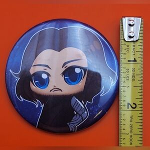 Bucky Winter Soldier Chibi 2 1/2" Pin
